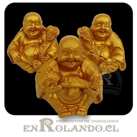 Set 3 Budas Dorados #7577-004 ($4.990 x Mayor) 