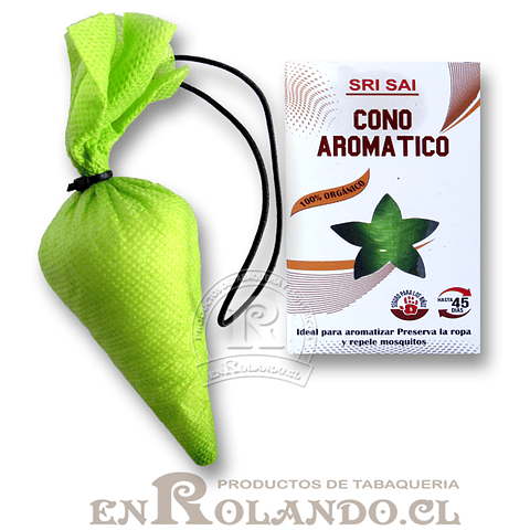 Cono Aromático Orgánico "Copal" ($2.990 x Mayor) 