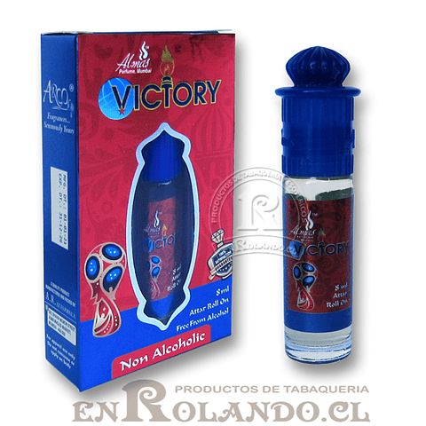 Perfume sin Alcohol 8 ml "Victory" ($2.490 x Mayor)