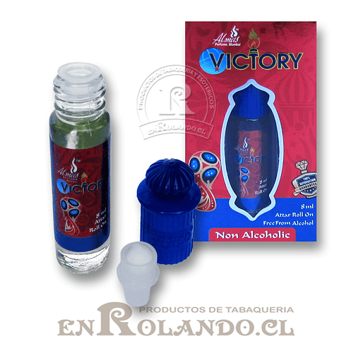 Perfume sin Alcohol 8 ml "Victory" ($2.490 x Mayor)