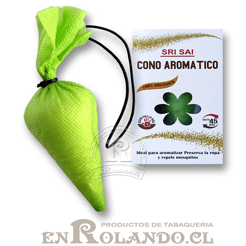 Cono Aromático Orgánico "Limón" ($2.990 x Mayor)