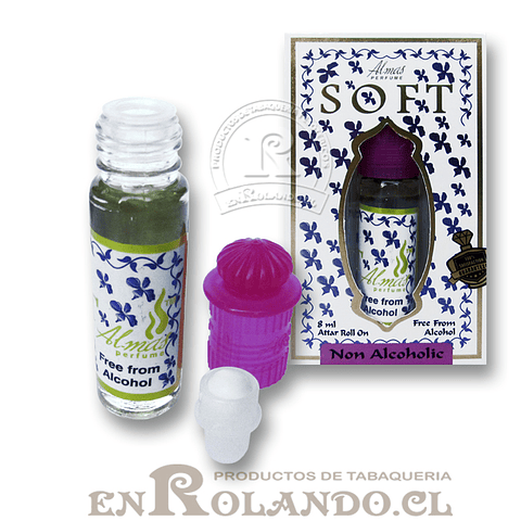 Perfume sin Alcohol 8 ml "Soft" ($2.490 x Mayor) 