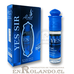 Perfume sin Alcohol 8 ml "Yes Sir" ($2.490 x Mayor) 