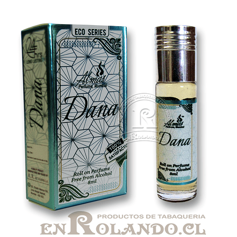 Perfume sin Alcohol 8 ml "Dana" ($2.490 x Mayor)  