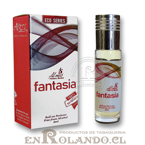 Perfume sin Alcohol 8 ml "Fantasia" ($2.490 x Mayor) 