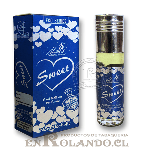 Perfume sin Alcohol 8 ml "Sweet" ($2.490 x Mayor) 