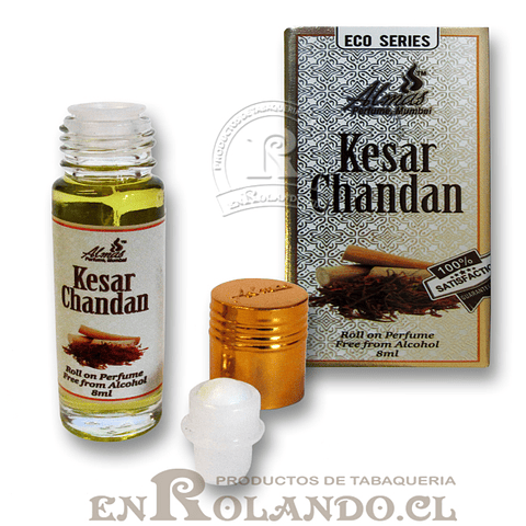 Perfume sin Alcohol 8 ml "Kesar Chandan" ($2.490 x Mayor)   