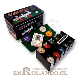 Set Poker 200 Fichas ($10.990 x Mayor)