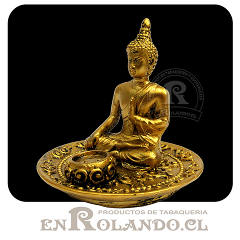 Set 3 Porta Incienso Buda Dorado  ($5.990 x Mayor) 