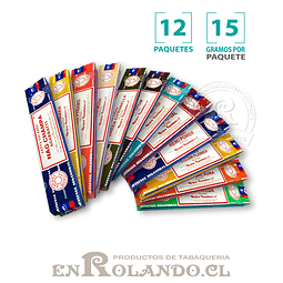 Incienso Nag Champa Surtido - Pack de 12 Aromas