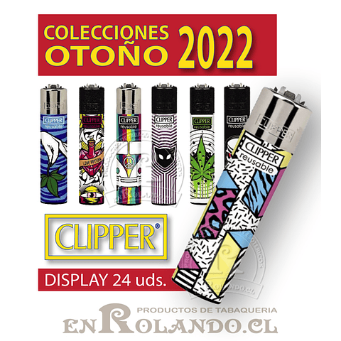 Encendedor Clipper Otoño 2022- Display