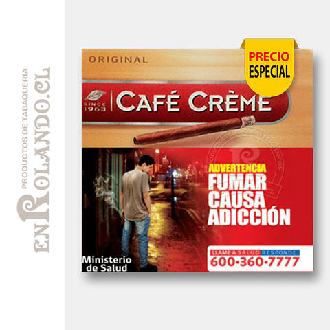 Purito Café Crème Original 10 Unidades ($6.990 x Mayor)