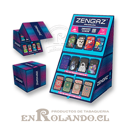 Encendedor Zengaz Jet Lighter C10 - Cubo 48 uds. 