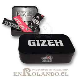Caja Metálica Gizeh - Papelillos y Filtros ($1.990 x Mayor)