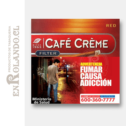 Purito Café Crème Red 10 Unidades C/filtro  ($7.990 x Mayor)