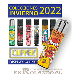 Encendedor Clipper Invierno 2022- Display