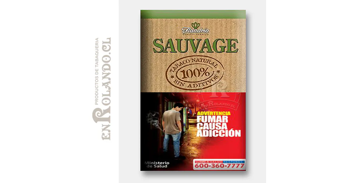 Tabaco Flandria Sauvage | Enrolando.cl