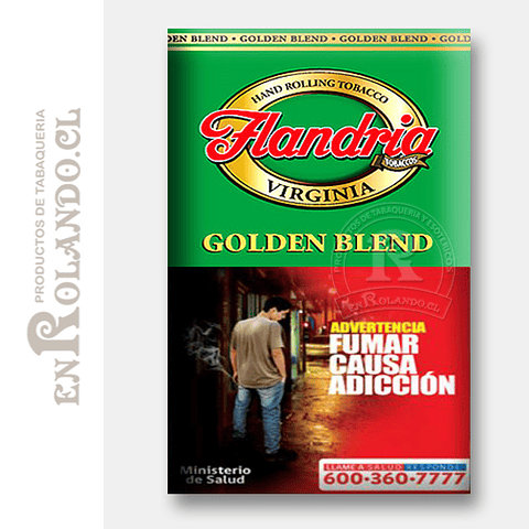 Tabaco Flandria Virgina Golden Blend 50 grs ($7.490 x Mayor)