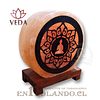 Lampara de Sal 3D Buda - Mandala ($17.990 x Mayor)