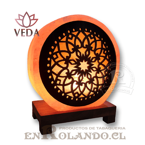 Lampara de Sal 3D Mandala - Estrella ($17.990 x Mayor)