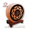 Lampara de Sal 3D Mandala - Om ($17.990 x Mayor)