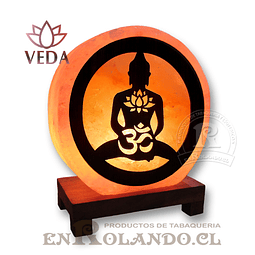 Lampara de Sal 3D Buda - Om ($17.990 x Mayor)