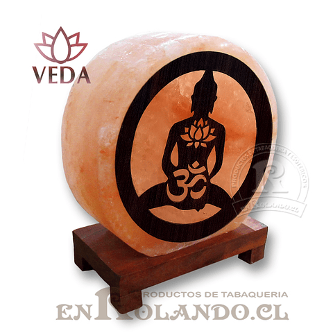Lampara de Sal 3D Buda - Om ($17.990 x Mayor)