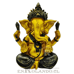 Figura Ganesha Dorado #03 ($5.990 x Mayor) 