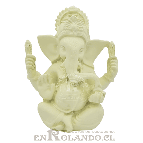 Figura Ganesha Blanco #06 ($4.990 x Mayor)