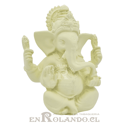 Figura Ganesha Blanco #06 ($4.990 x Mayor)