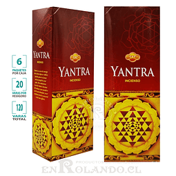 Incienso SAC "Yantra" ($1.990 x MAYOR) - 120 varas