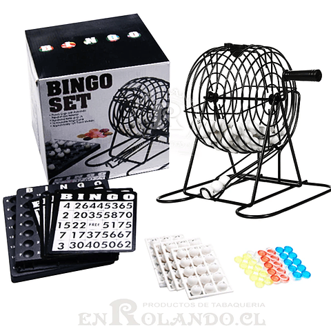Juego Set Bingo ($7.990 x Mayor)