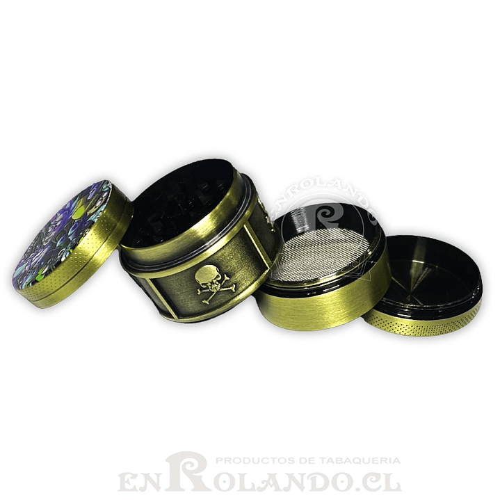 Moledor Metálico Diseños #JB-2129-4A ($4.990 x Mayor)  2