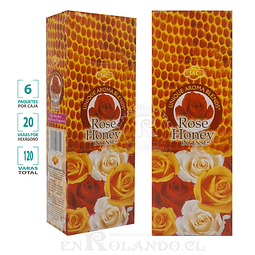 Incienso SAC "Rose Honey" ($1.990 x MAYOR) - 120 varas