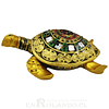 Figura Tortuga Dorada de Poliresina #03 ($12.990 x Mayor) 