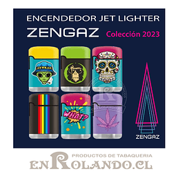 Encendedor Zengaz Jet Lighter 2023 - Display 12 uds.