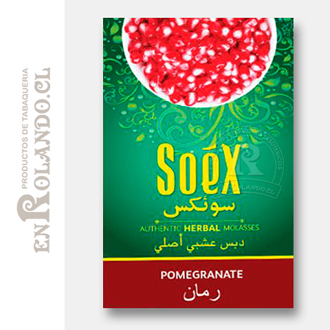 Molasses SoeX (Melaza) para Hookah Granada  ($2.990 X Mayor)