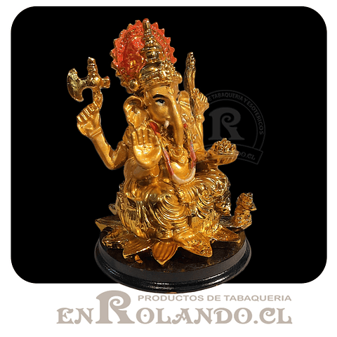 Figura Ganesha Dorado #GD5B ($4.990 x Mayor)