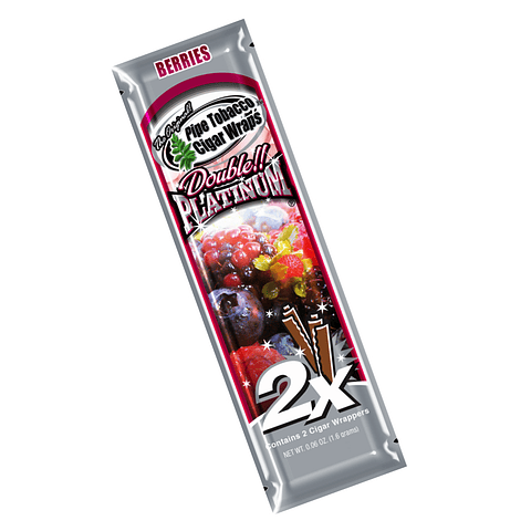 Blunt Wrap Platinum Berries  ($500 x Mayor)