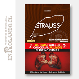 Tabaco Strauss Chocolate 45 Grm. ($4.290 x Mayor)