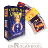 Set Cartas Oráculo Cristales y Ángeles ($3.490 x Mayor)