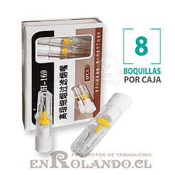Boquillas Reutilizables para Cigarrillos - 8 uds. #169 ($490 x Mayor)