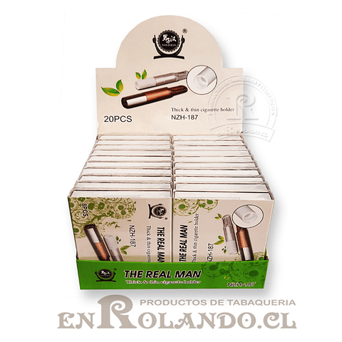Boquillas Reutilizables para Cigarrillos - 8 uds. #187 ($790 x Mayor)
