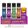 Encendedor Clipper Lucky Eye 1 - 24 Uds. Display