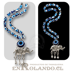 Colgante Ojo Turco Collar - Elefante ($1.490 x Mayor) 
