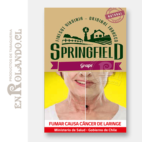 Tabaco Springfield Uva ($4.490 x Mayor) 