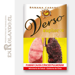 Tabaco Verso Euphoria Banana Caramelo ($5.490 x Mayor) 