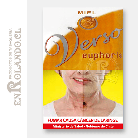 Tabaco Verso Euphoria Miel ($5.490 x Mayor)