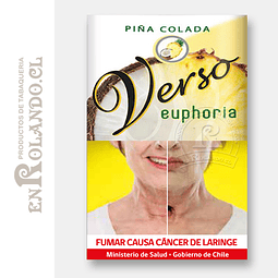 Tabaco Verso Euphoria Piña Colada ($5.490 x Mayor)