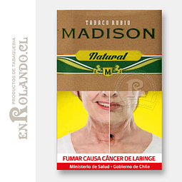Tabaco Madison Natural ($5.240 x Mayor)